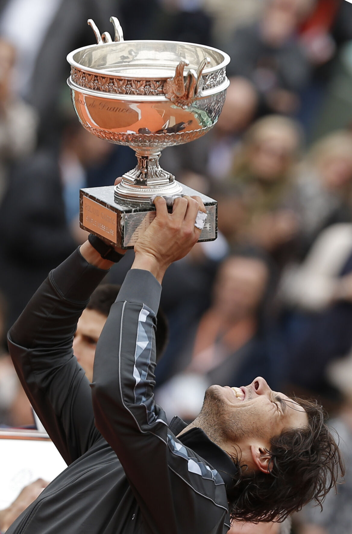2012: Rafael Nadal wins his record seventh French Open title